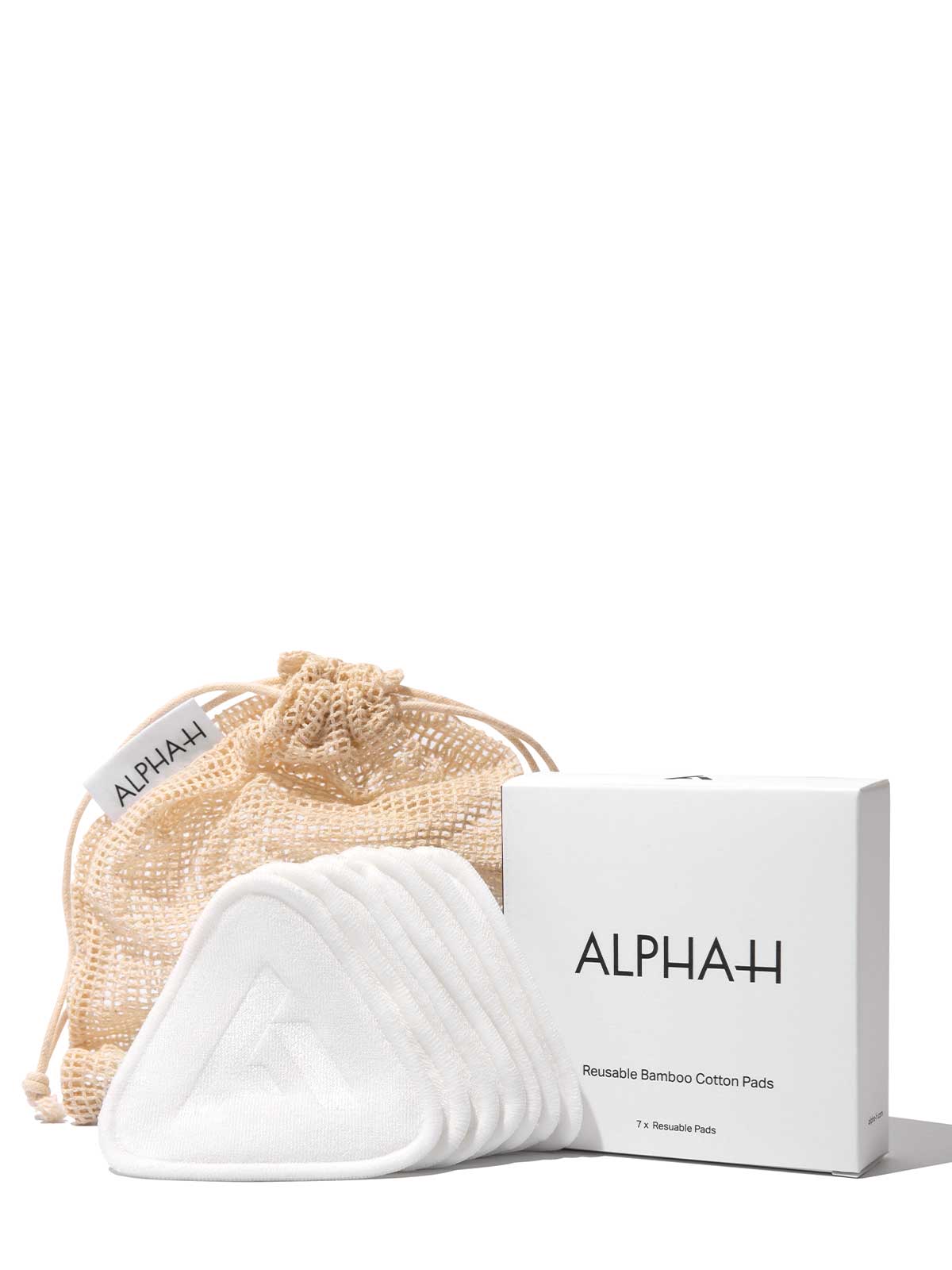 Alpha-H Reusable Bamboo Cotton Pads – 7 Pack