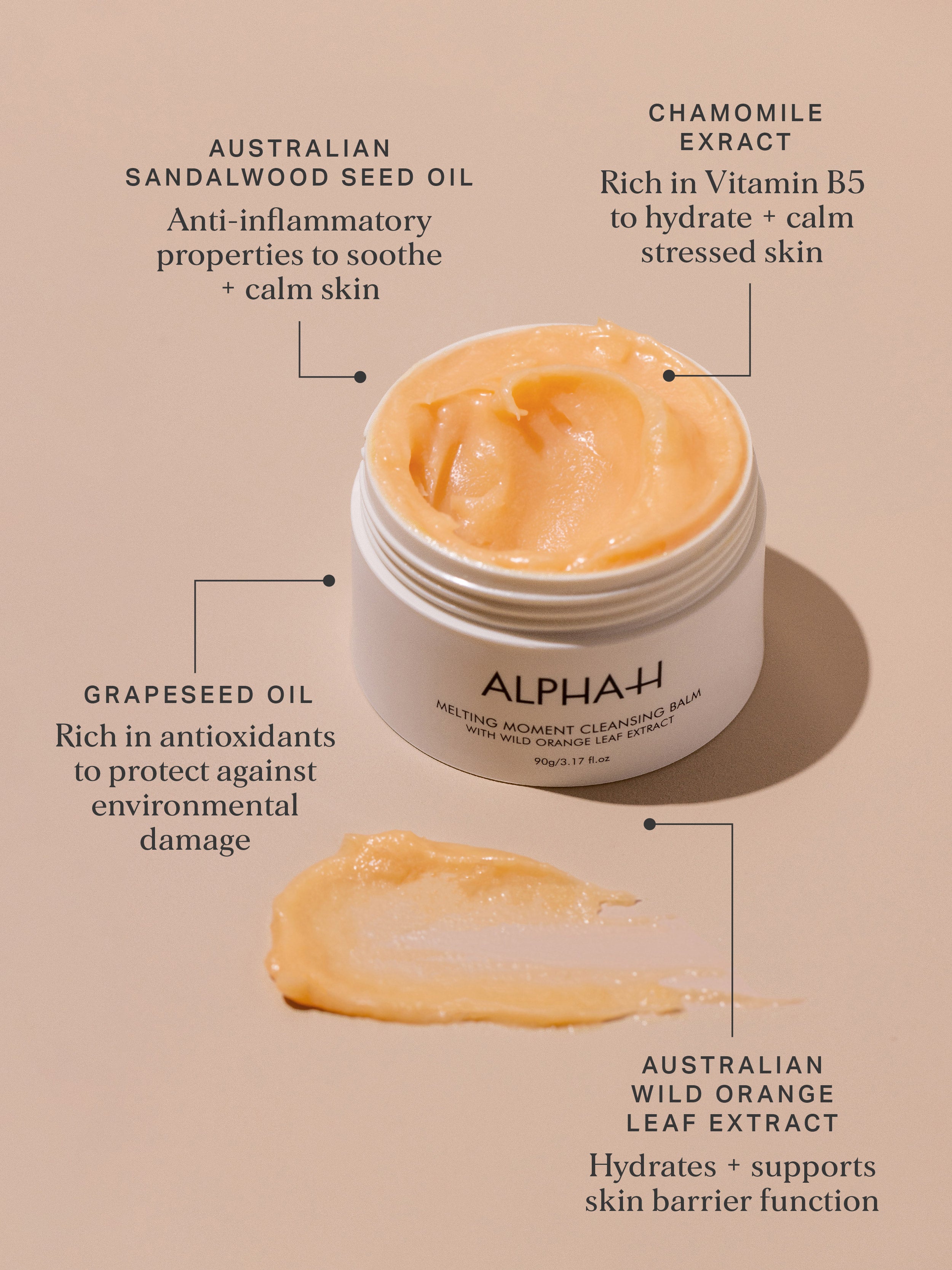 Alpha-H Melting Moment Cleansing Balm 90g Alpha-H Melting Moment Cleansing Balm 90g